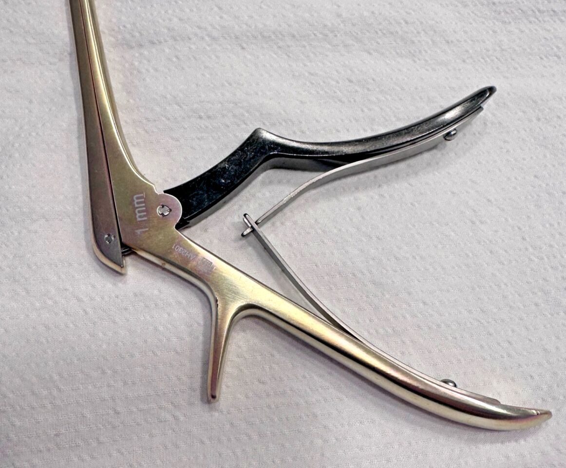 RUGGLES INTEGRA RB5860 Kerrison Rongeur 7" Ultra-Coat Micro Angled Up 40deg — photo 5