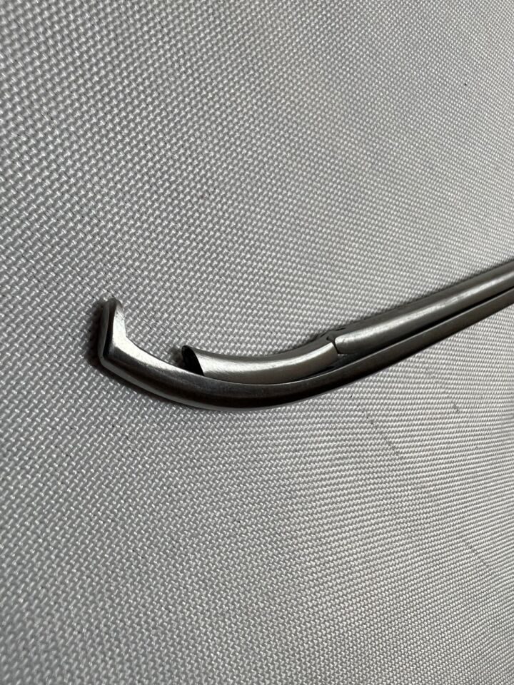 BOSS 70-0683 Foraminotomy Rongeur 3mm X 9mm Bite, 40deg Up-Angled, 8" Length — photo 5