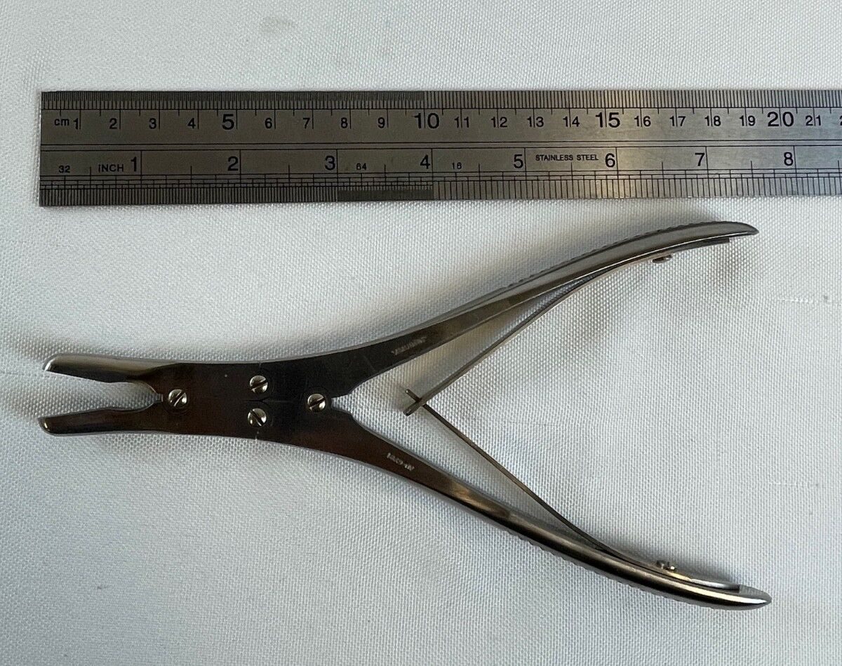 V. MUELLER AU6781 Ruskin Rongeur 6mm Slightly Curved Jaw 7.5" — photo 8
