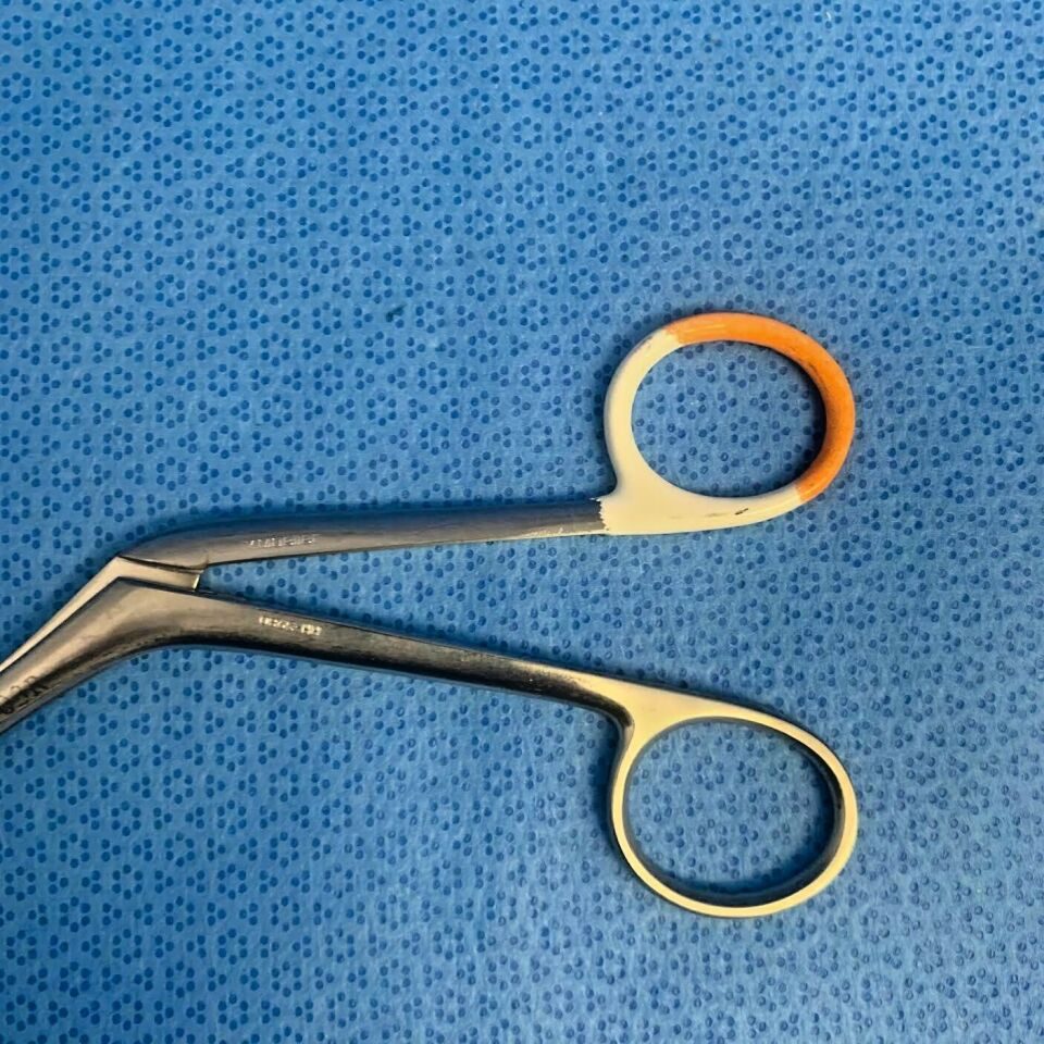 V. MUELLER RH3980 Bruening Ethmoid Exenteration Forceps Sharp Cup Jaws ENT — photo 3