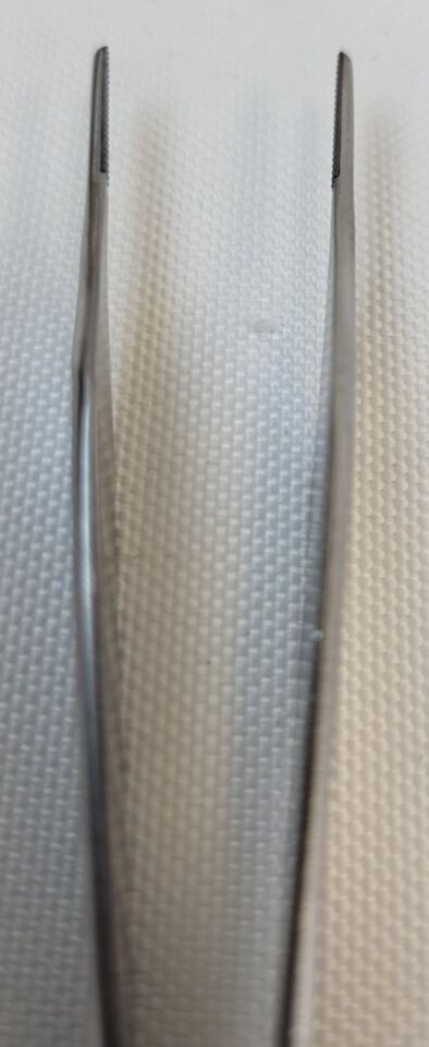 XOMED 3740031 Adson Dressing Forceps, Straight, Serrated Jaws — photo 3