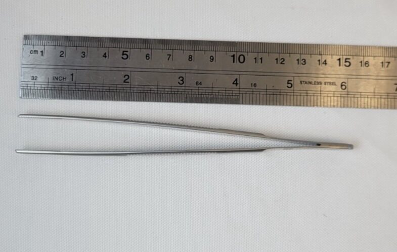JARIT 130-115 Thumb Dressing Forceps, Straight, Serrated Jaws, 6" Set of 3 — photo 9