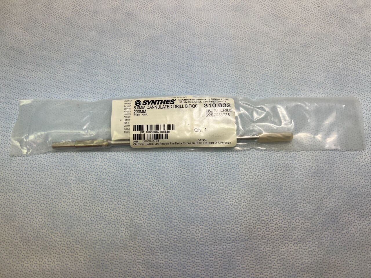 SYNTHES 310.632 Cannulated Drill Bit — photo 3