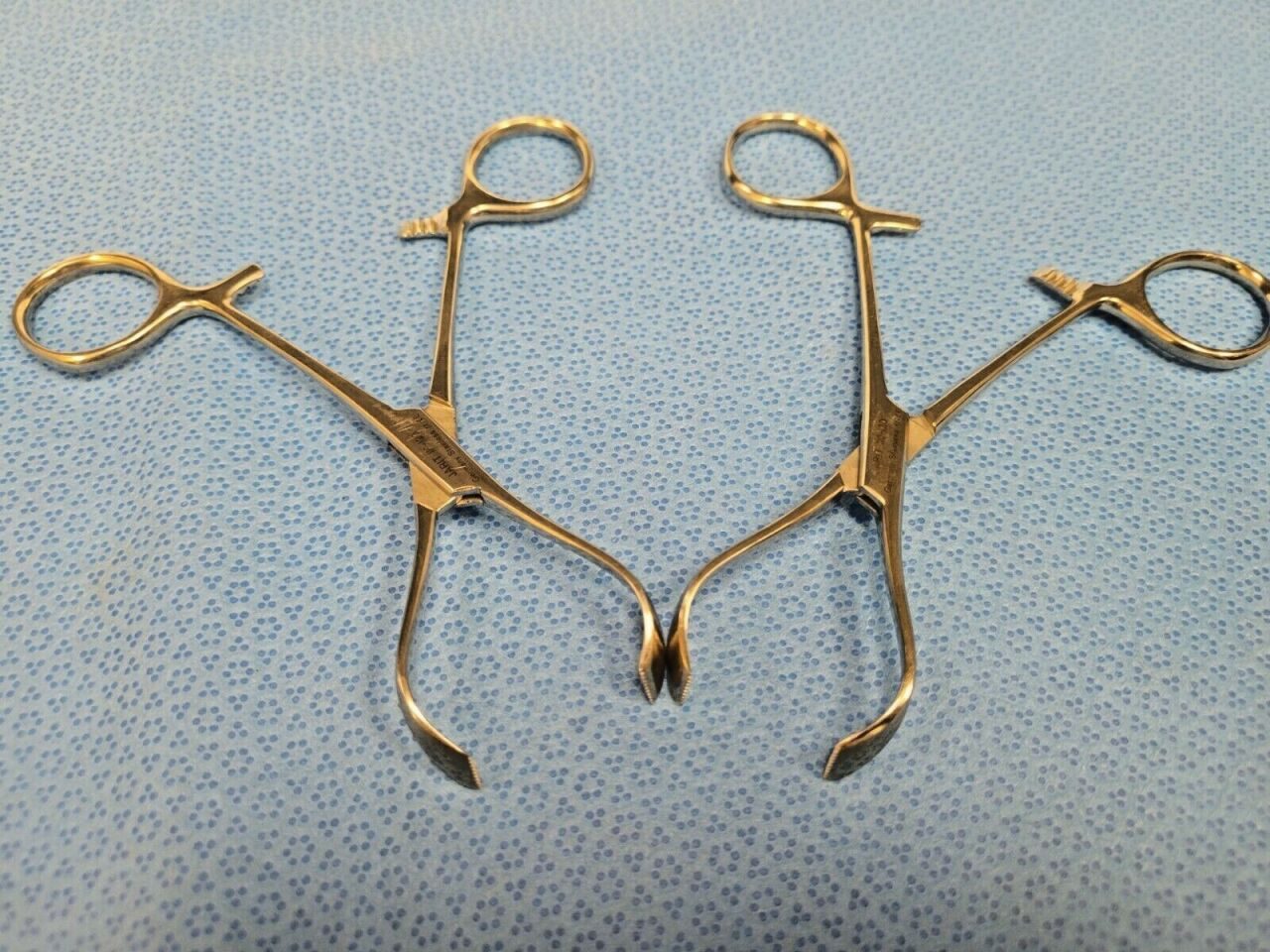 JARIT 110-120 Edna Towel Forceps 5.25", Lot of 2 — photo 3