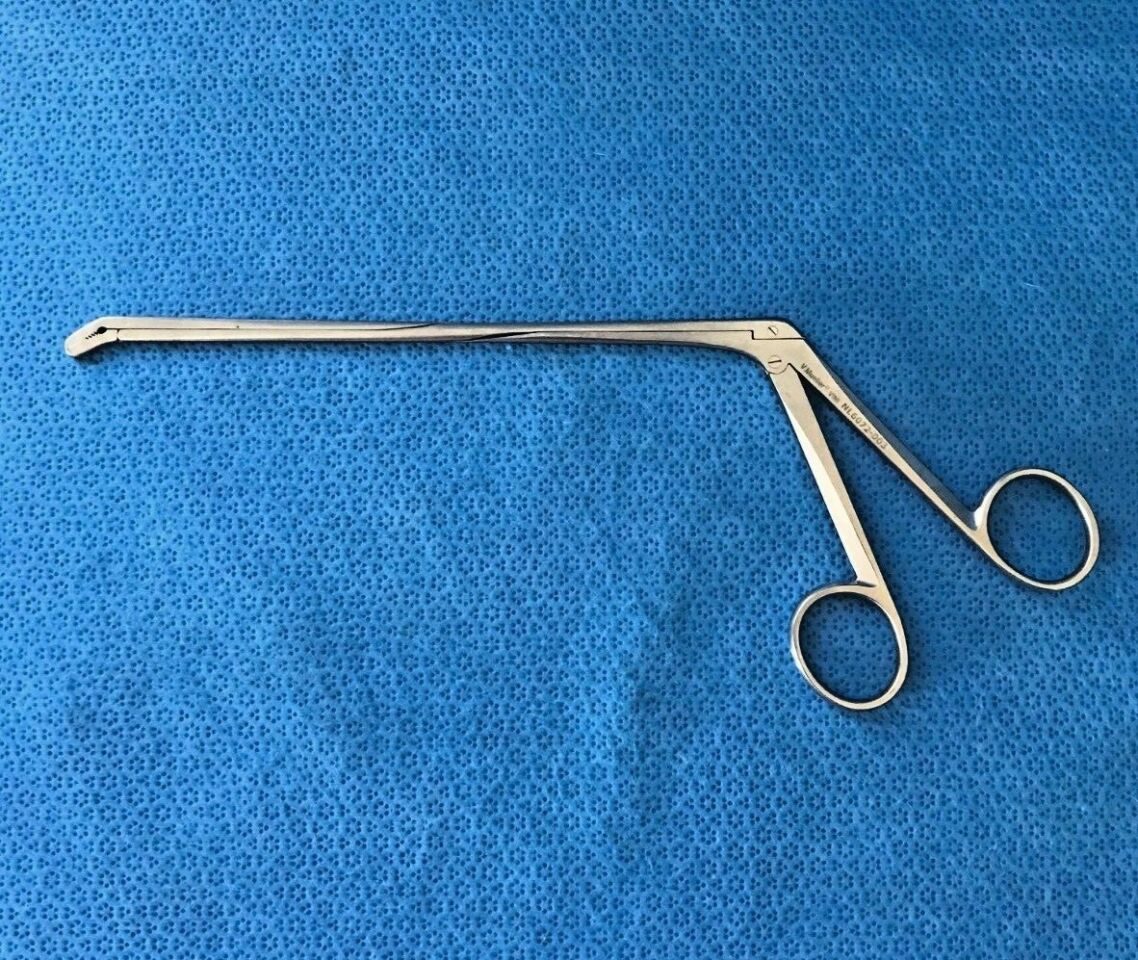 V. MUELLER NL6072-003 3mmX12mm Down Spinal Rongeur Serrated Neuro