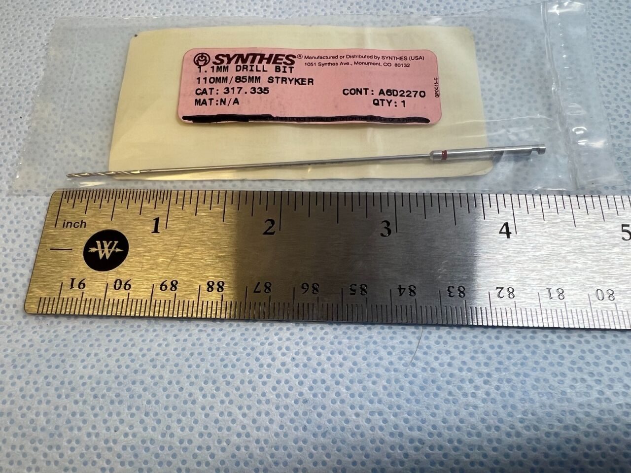 SYNTHES 317.335 Drill Bit — photo 1