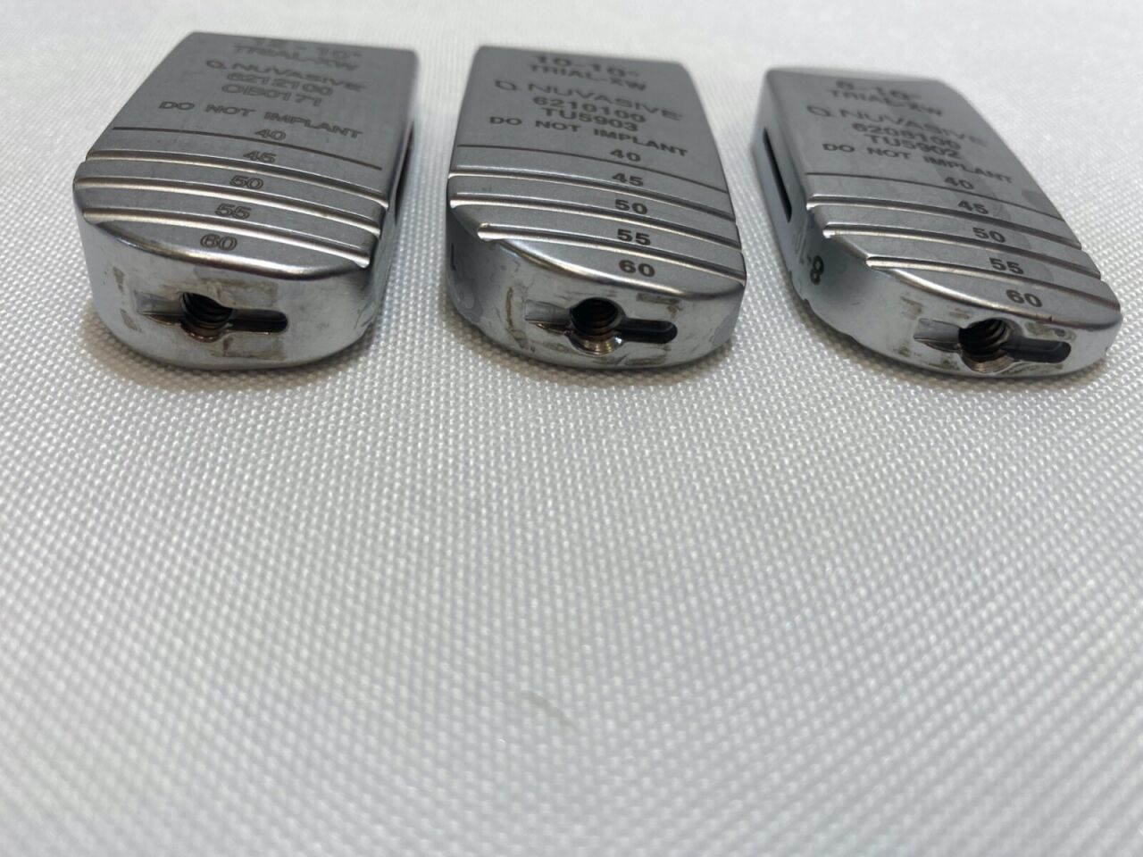 NUVASIVE 6201000 XL Trial Cervical Discs Set — photo 7