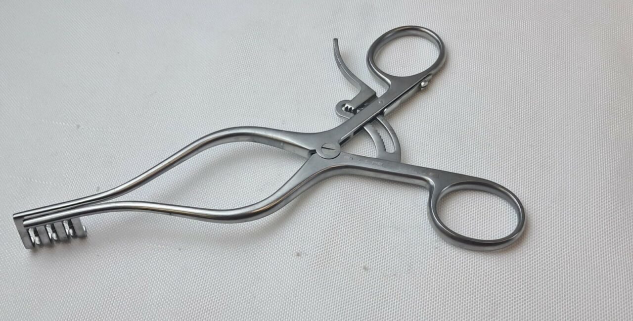 AESCULAP BV075R Weitlaner Retractor 3X4 Blunt Prongs — photo 1