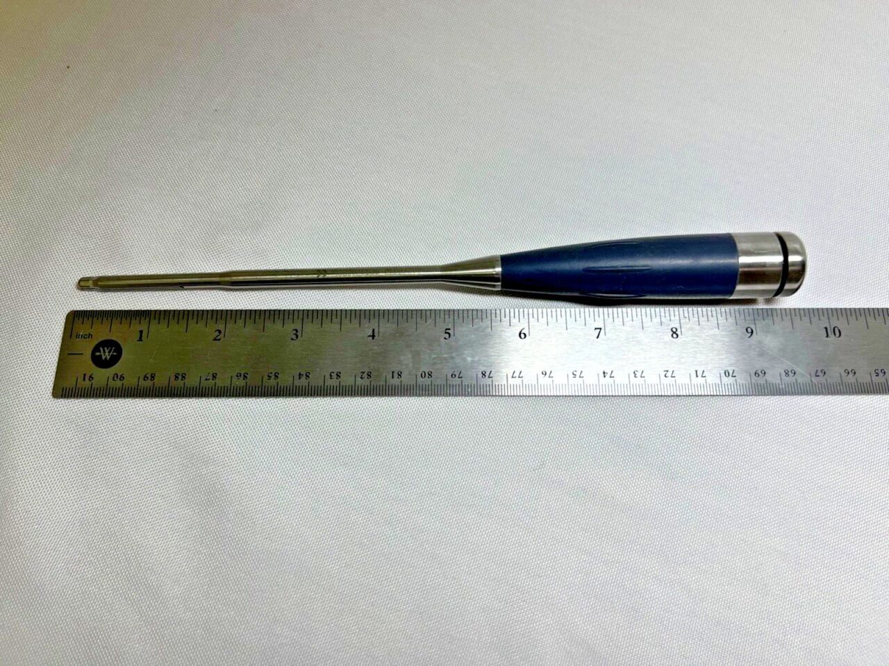 STRYKER 48137008S Orthopedic Blocker Instrument 4mm X 9-1/2" Length — photo 5