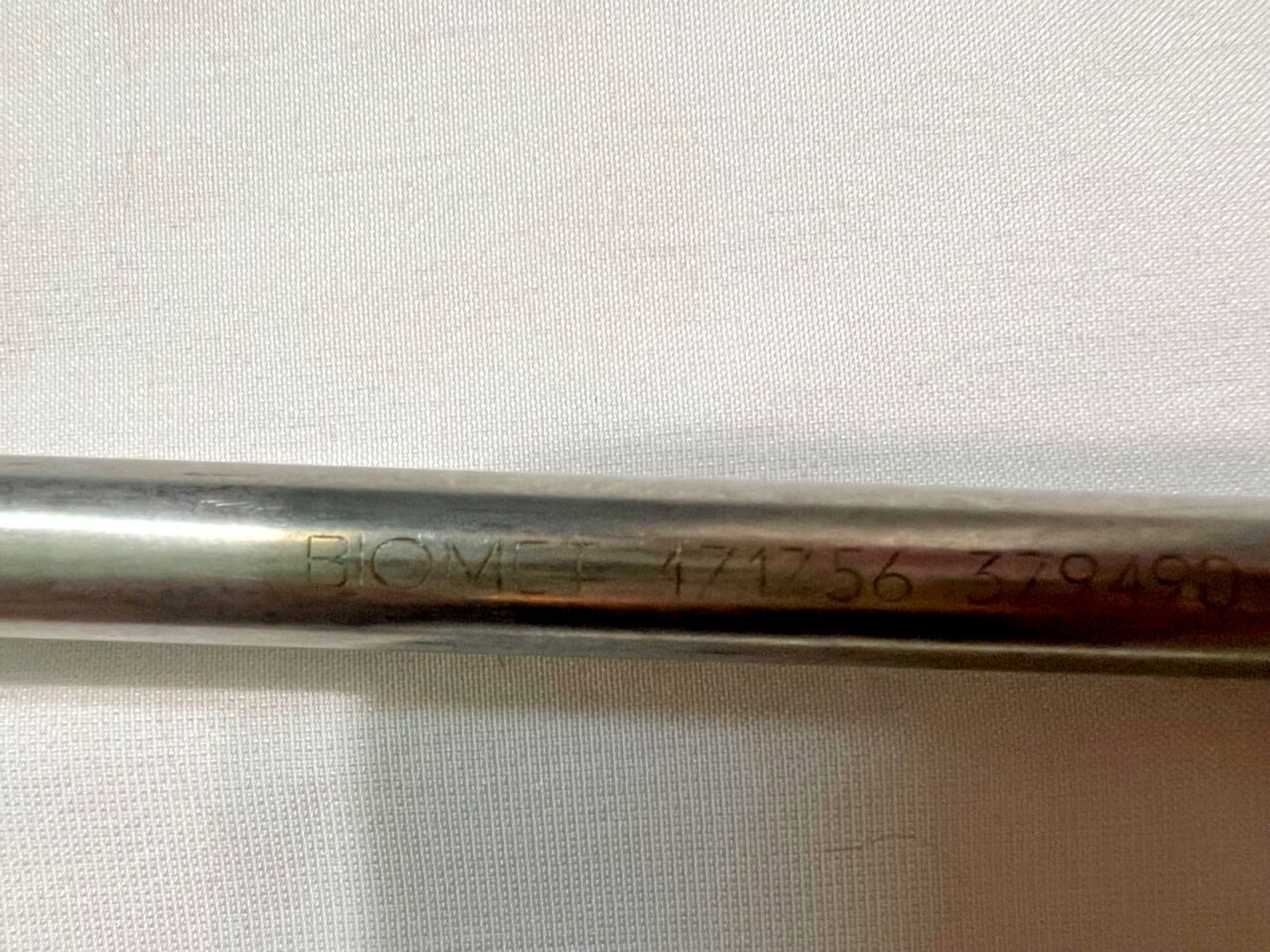 BIOMET 471756 Uniflex Femoral Intramedullary Universal Hex Socket Wrench 8-3/4"L — photo 4