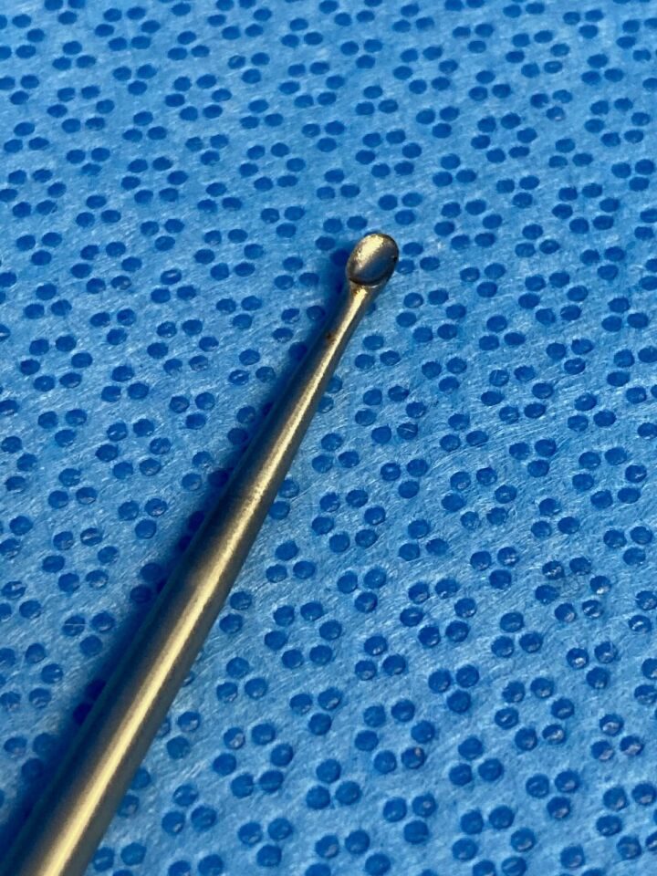 SSI ULTRA 57-4852 Lumber Intervertebral Curette Size 00 Straight 12" — photo 8