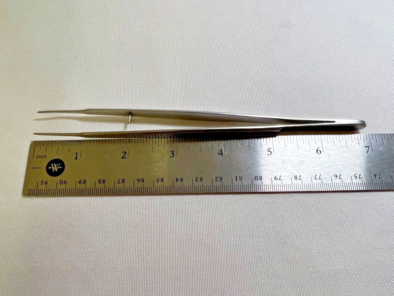 V. MUELLER NL1450 Gerald Dressing Forceps 7" Straight Serrated Tips — photo 5