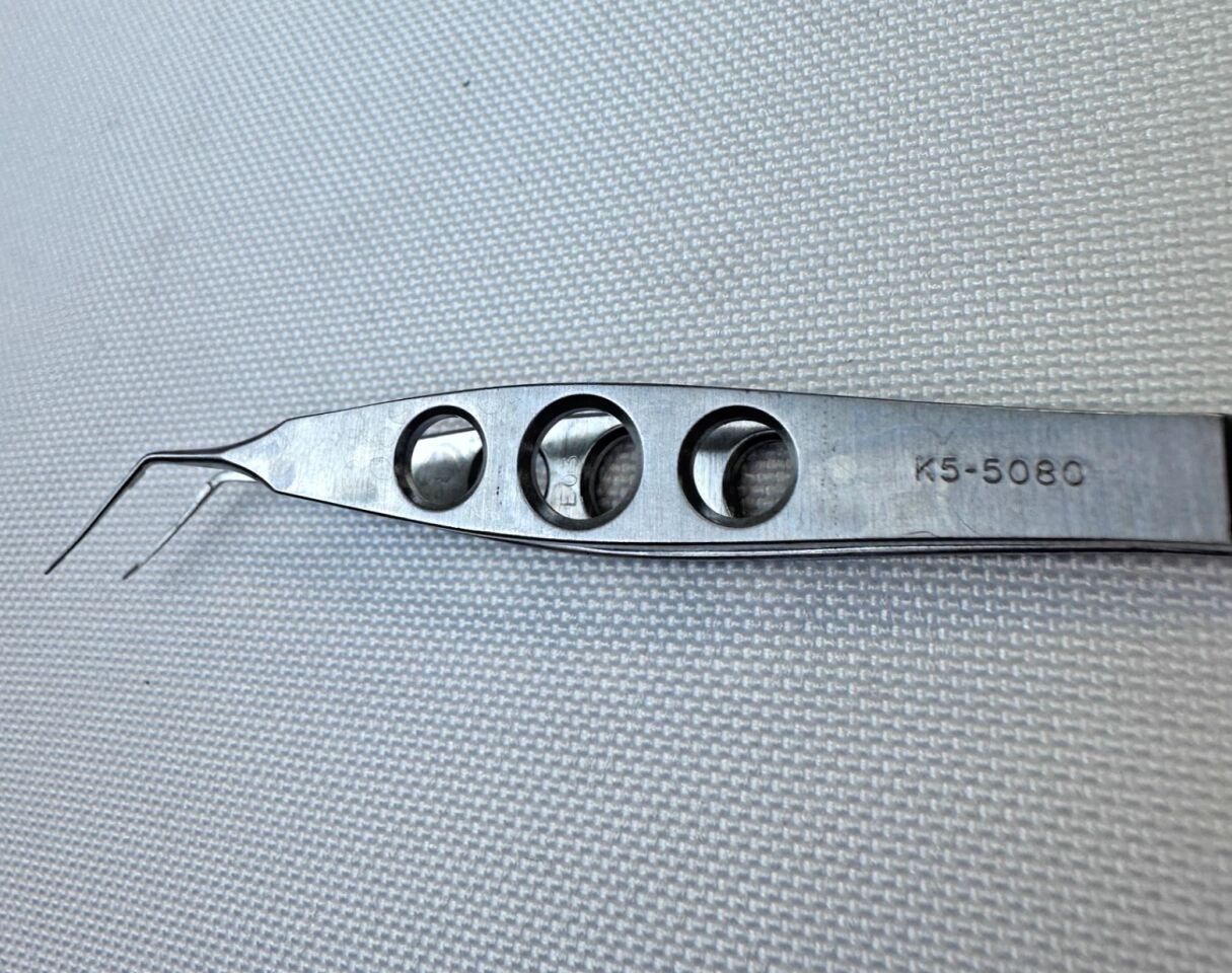 KATENA USA K5-5080 Kraff Capsule Tag Forceps Angled Shafts — photo 4