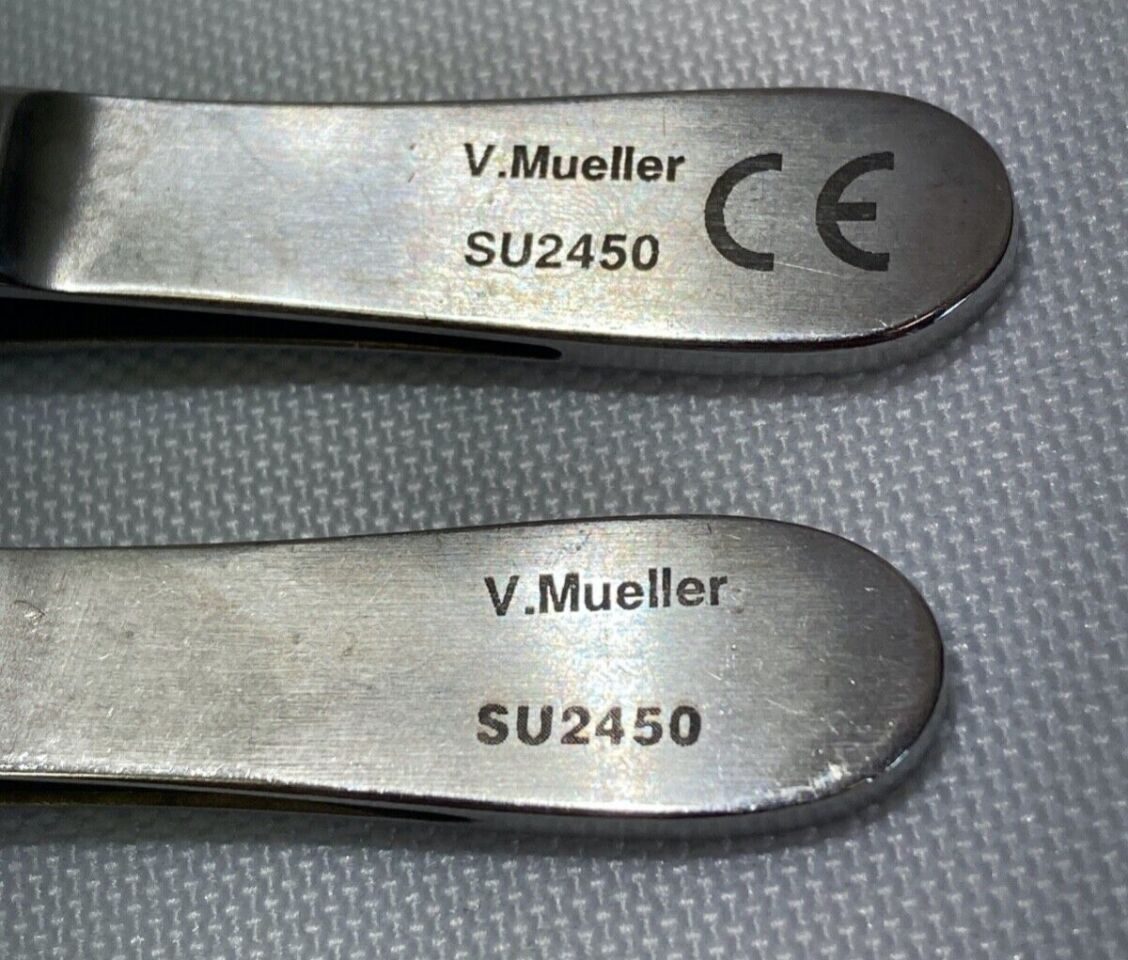 V. MUELLER SU2450 Russian Tissue Forceps 6" Straight — photo 2