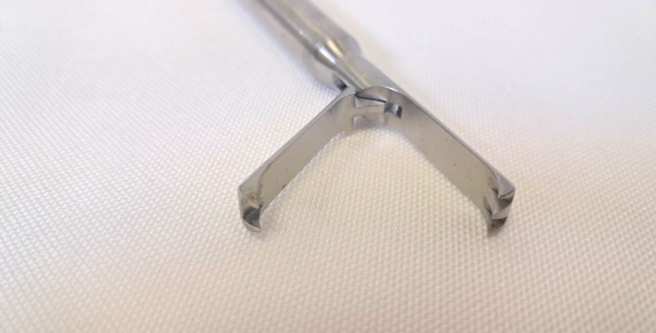 SOLOS GS1500 Claw Grasping Forceps 2x3 Large Tooth Jaw 10mm — photo 3
