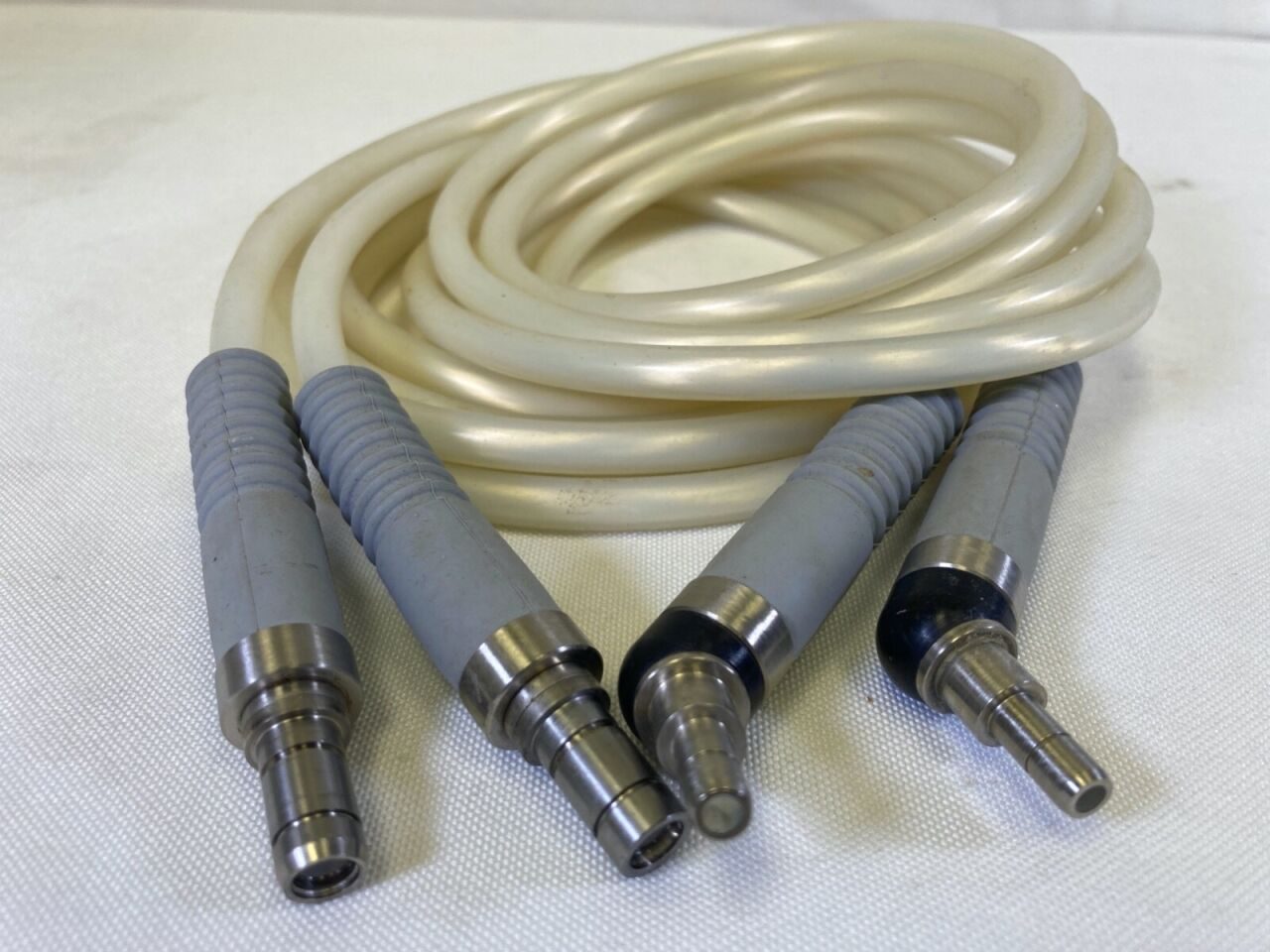 LUXTEC 395J 45deg Clear Case Transparent Fiber Optic Light Cables Wolf End Pair of — photo 9