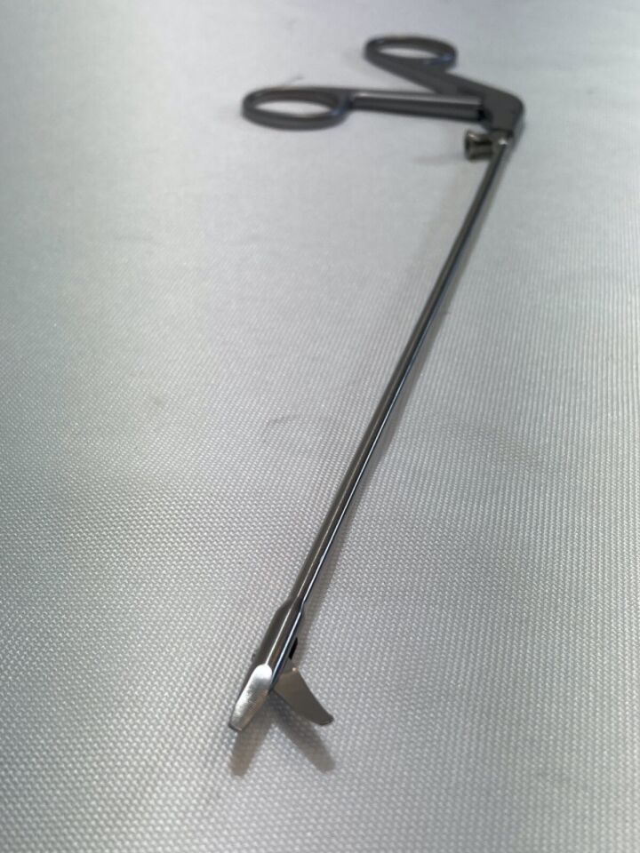 KARL STORZ 8594TC Laryngeal Scissor Heavy 10mm Right Curve Blade 3mm x 23cm ENT — photo 8