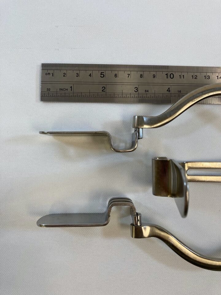 German Stainless Judd-Mason w/ Center Blade Urology Bladder Suprapubic Retractor — photo 3
