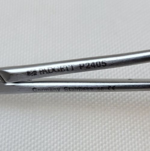 PADGETT P2405 TC Webster Needle Holder, Straight, Smooth Jaws, 4.5" — photo 4