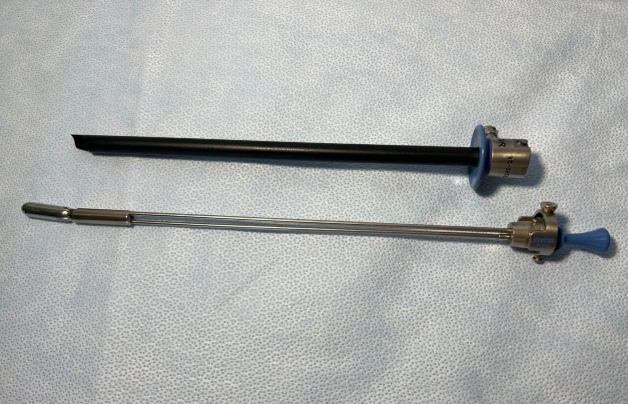 CIRCON ACMI ESRS-28 ETOR-28 28FR Resectoscope Sheath & Obturator — photo 1