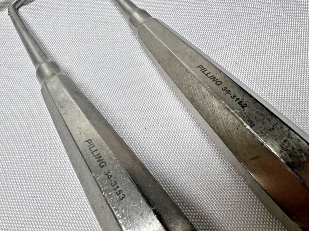 PILLING 34-3152 & 34-3153 Doyen Right Side & Left Side Rasps Set of 2 — photo 4