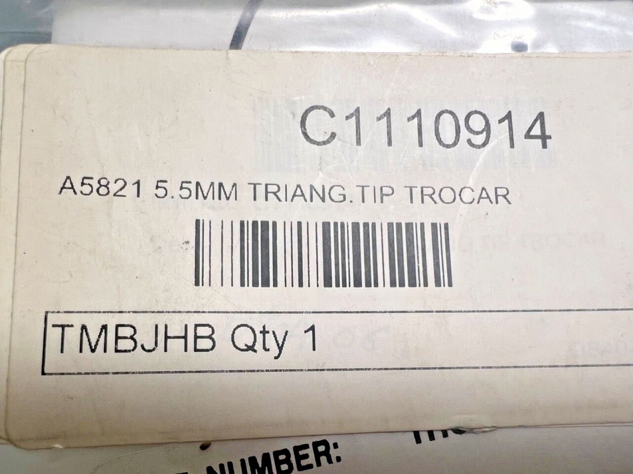 OLYMPUS A5821 5.5mm Triangular Tip Trocar — photo 2
