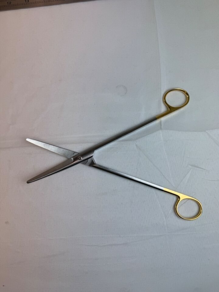 V. MUELLER CH2096 Vital Mayo Dissecting Scissors Beveled Blunt Tip — photo 4