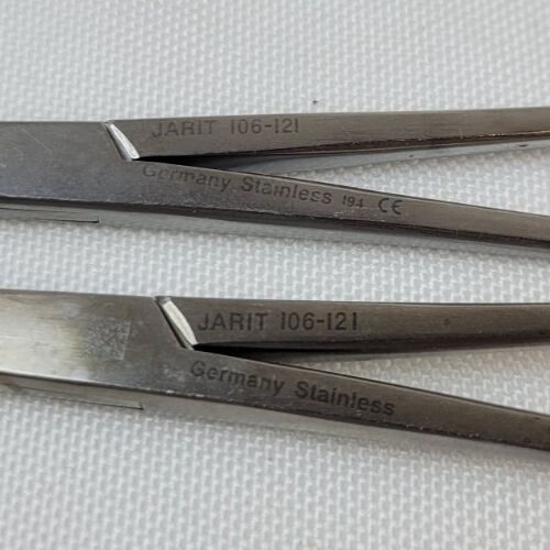 JARIT 106-121 Curved Crile Artery Forceps Serrated Jaws — photo 4