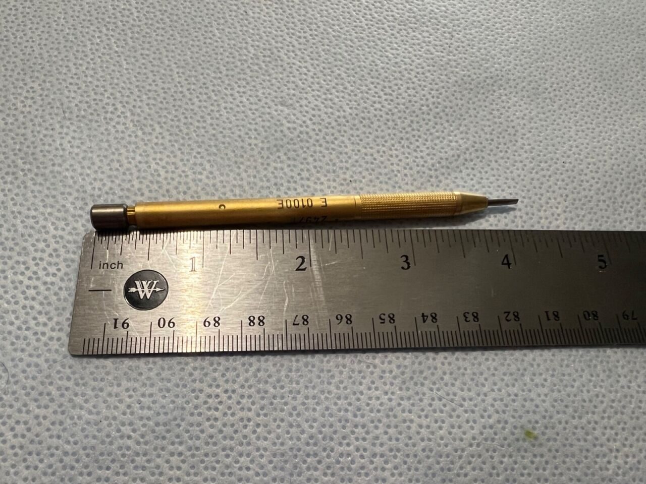 KARL STORZ E0100E Single Edge Diamond Knife 45deg X 1mm X 0.2mm Blade 4.5" Length — photo 4