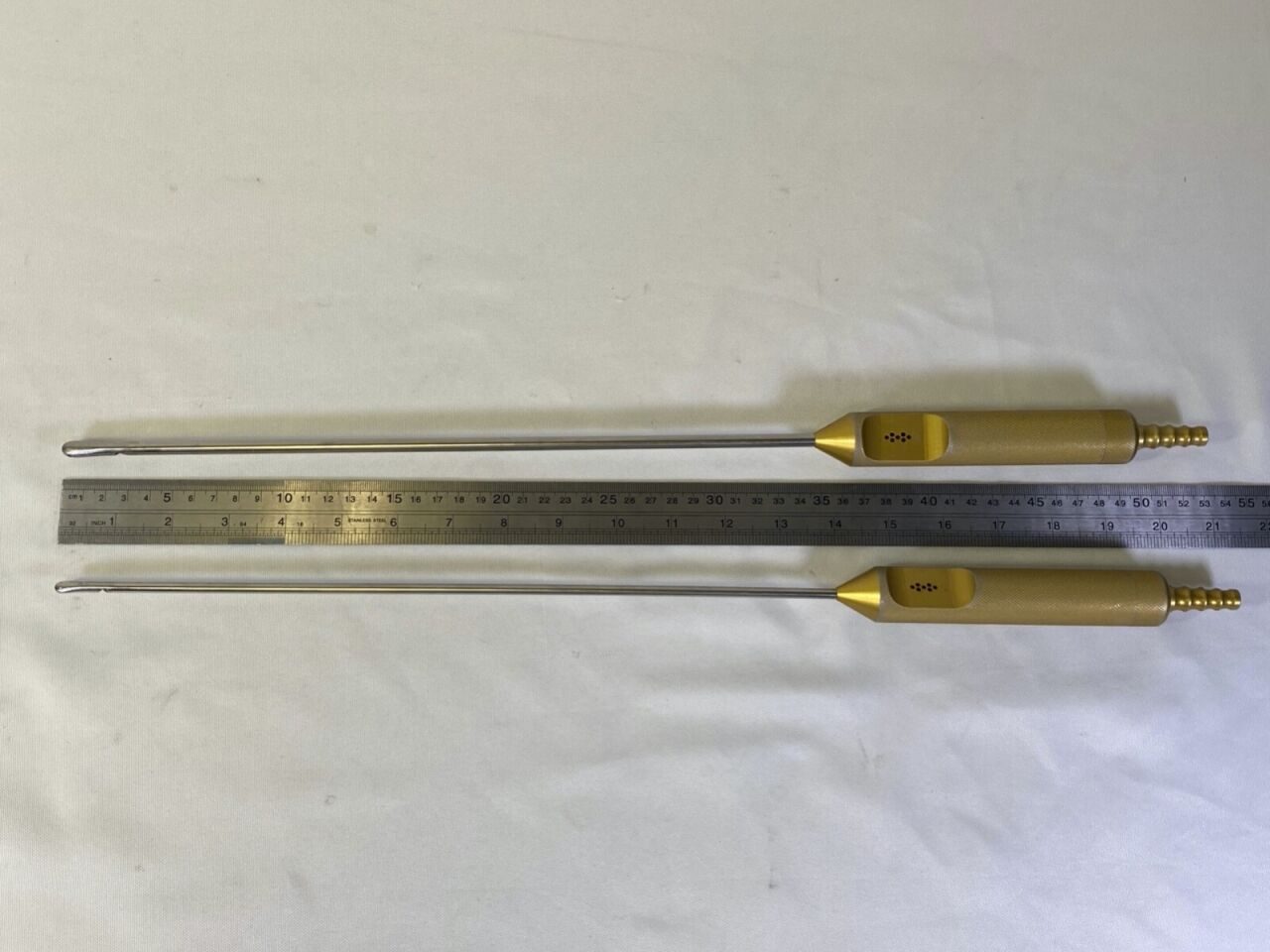4 Piece w Toomey Connection & Thumb Holes 3 Hole Spatula Cannula — photo 13