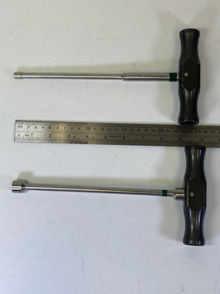 MEDTRONIC SOFAMOR DANEK 5.5mm & 13mm Set of 2 T-Handle Socket Wrenches — photo 8