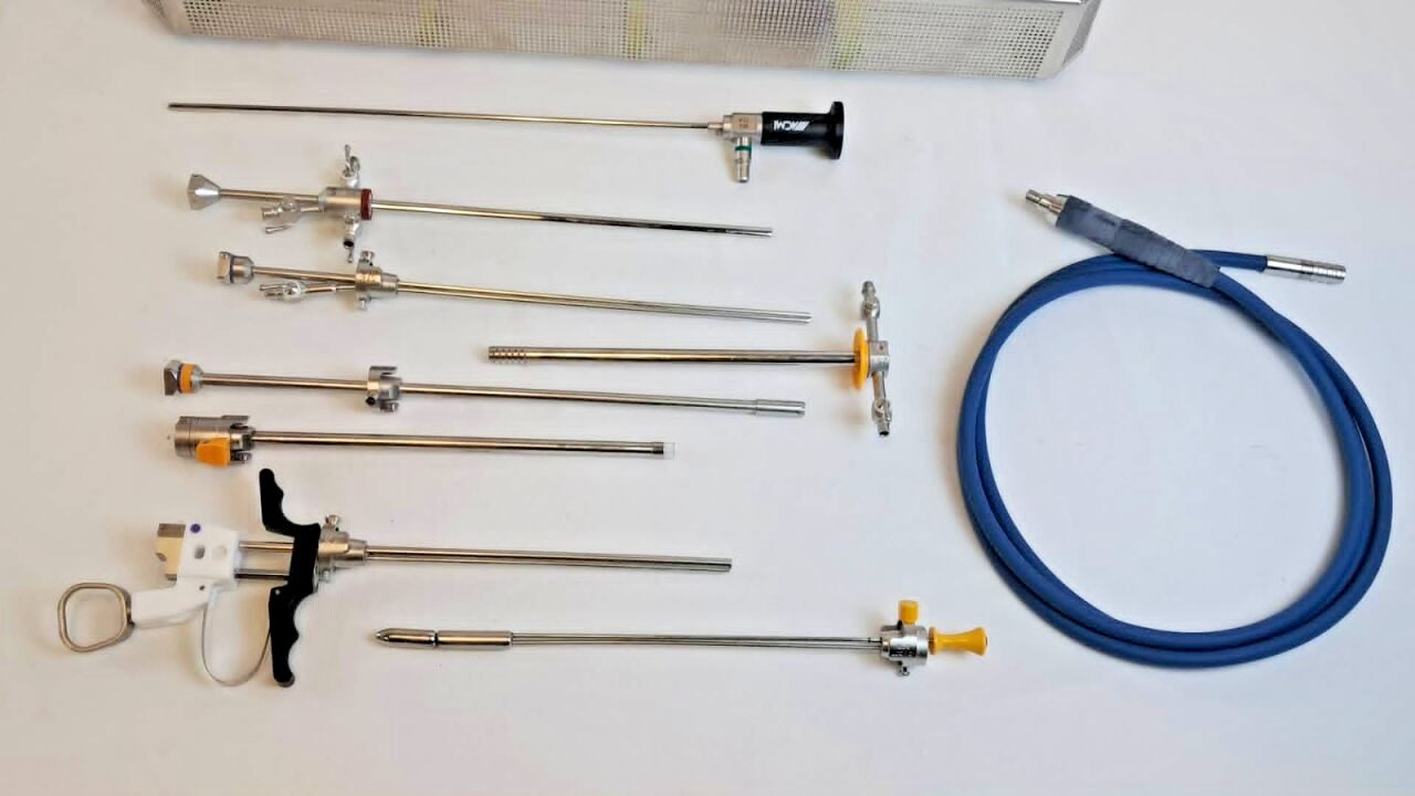 GYRUS ACMI Elite 25Fr Continuous Flow 9Pc w/ M3-12A Scope Resectoscope Set — photo 4