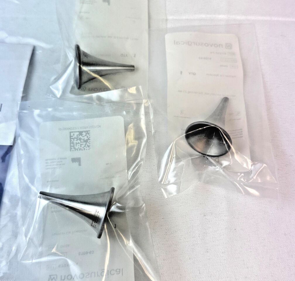 NOVO SURGICAL E7210-74 Hartman Ear Speculum Oval 35.0mm Long 2.5mm X 3.5mm set of 3 — photo 4