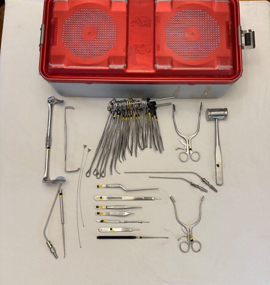 VARIOUS  V. Mueller Boss Jarit 40 Piece  Posterior Lumbar LLIF Lateral Neuro Spine Tray — photo 2