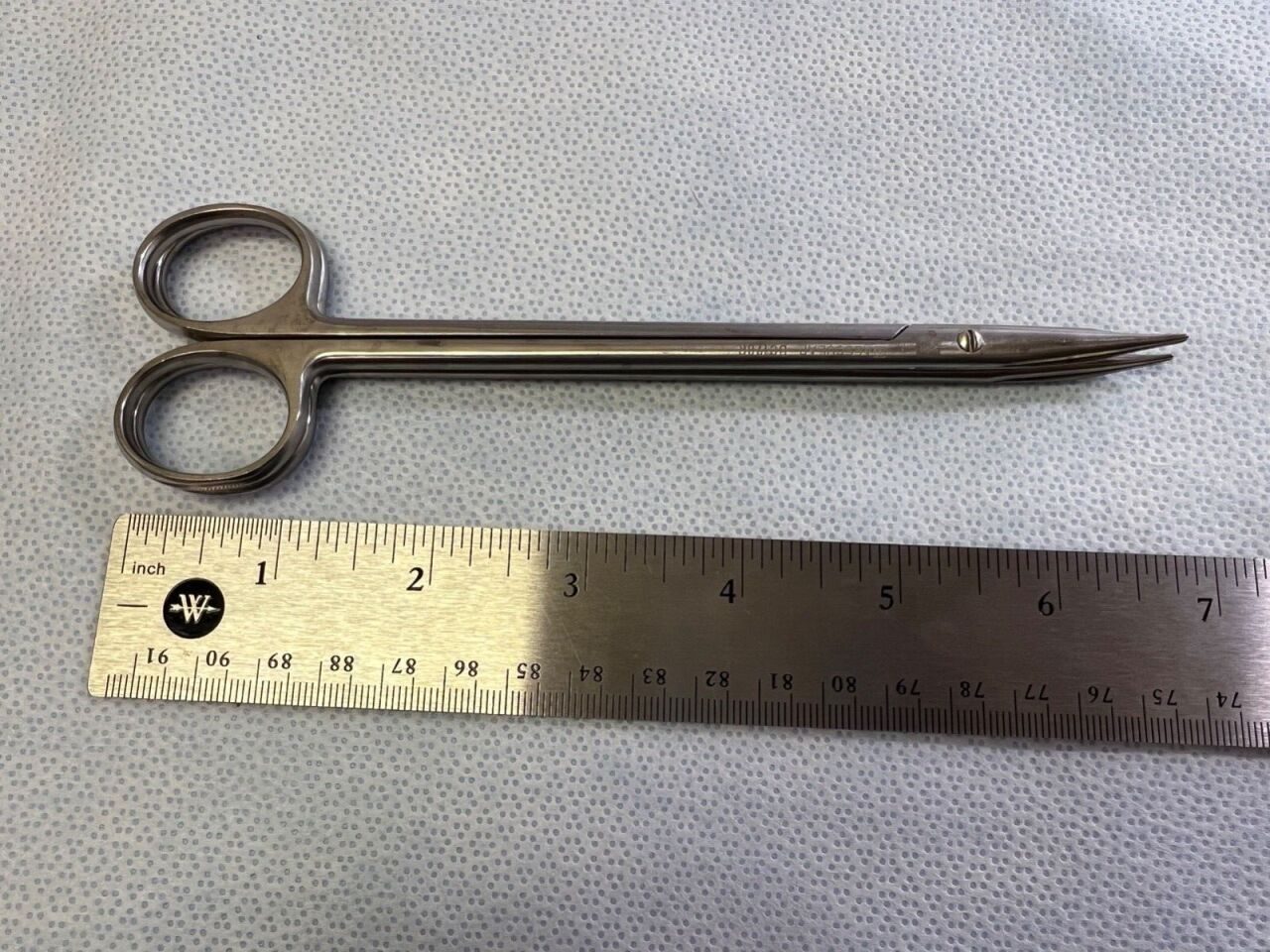 AESCULAP BC178R Potts Tenotomy Scissors Curved Blunt Tips 7" — photo 5