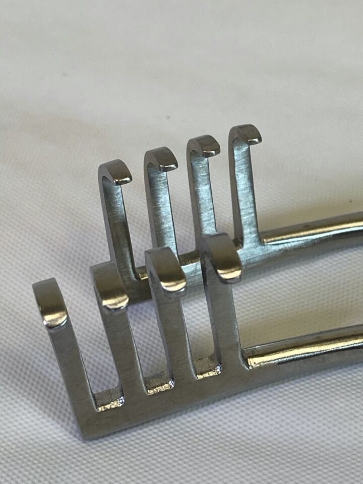 SSI ULTRA CODMAN SYMMETRY 24-2221 Weitlander Retractors 8" Blunt 3x4 Pair — photo 5