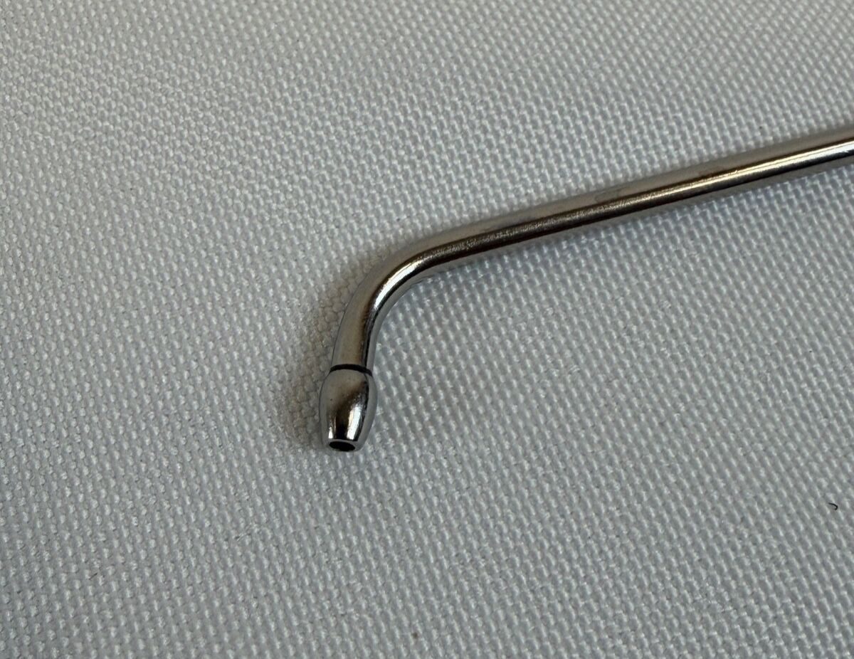 KARL STORZ 586230 Eicken Antrum Suction Cannula Tube 3mm x 12.5cm w/ Hole ENT — photo 5