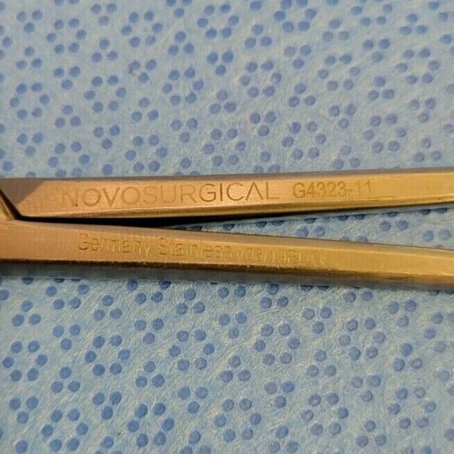 NOVO SURGICAL G4323-11 Mayo-Hegar Needle Holder 6" Serrated Jaw — photo 2