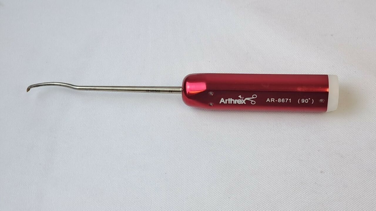 ARTHREX AR-8671 Chondro Pick 90deg Tip, 220 mm Shaft