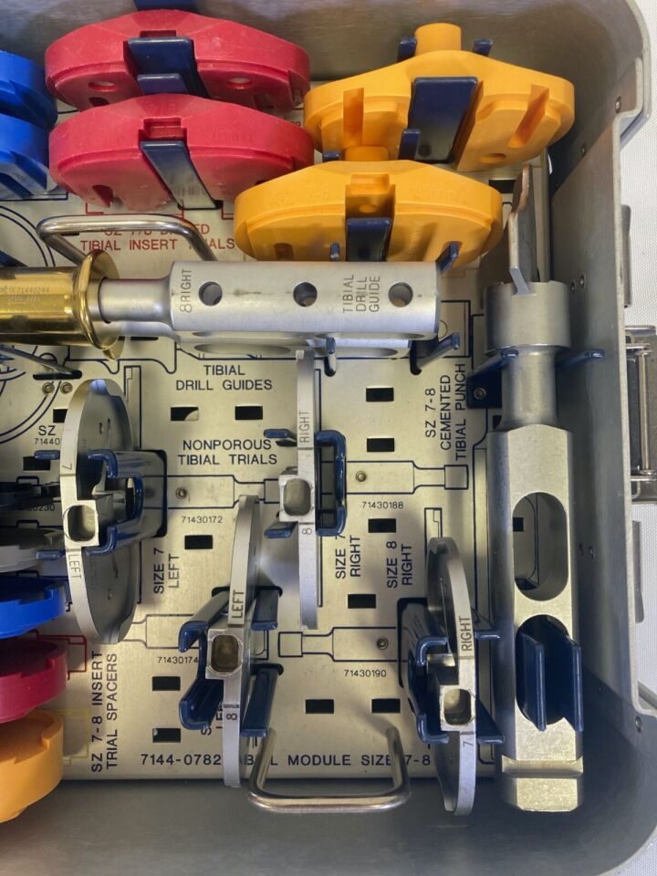 SMITH & NEPHEW 7144-0780 Genesis II Finishing Sizes 7-8 Instrument Tray — photo 2