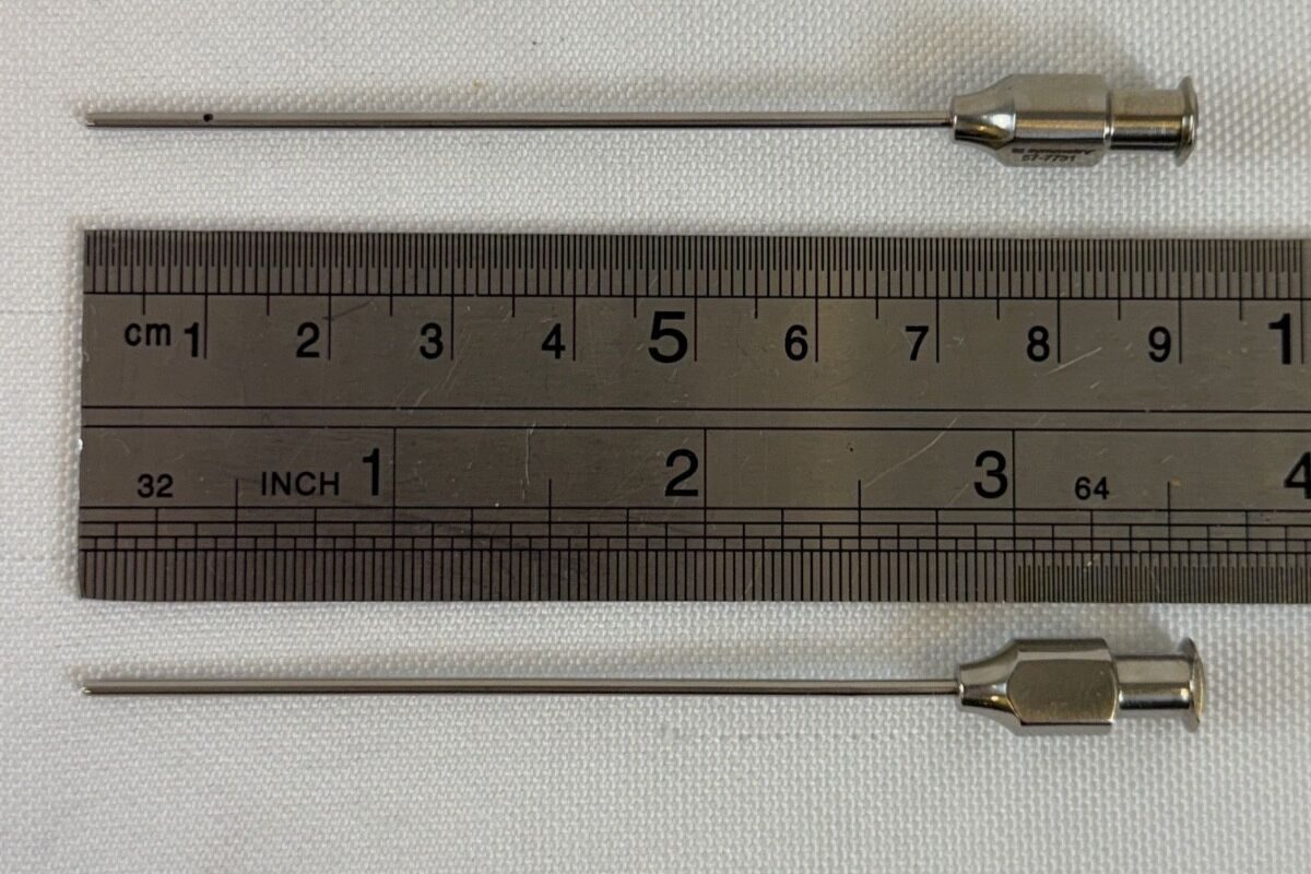 SYMMETRY 57-7731 17Ga x 3.5" Dual Hole & Luer Lock Ventricular Cone Needle Pair — photo 6