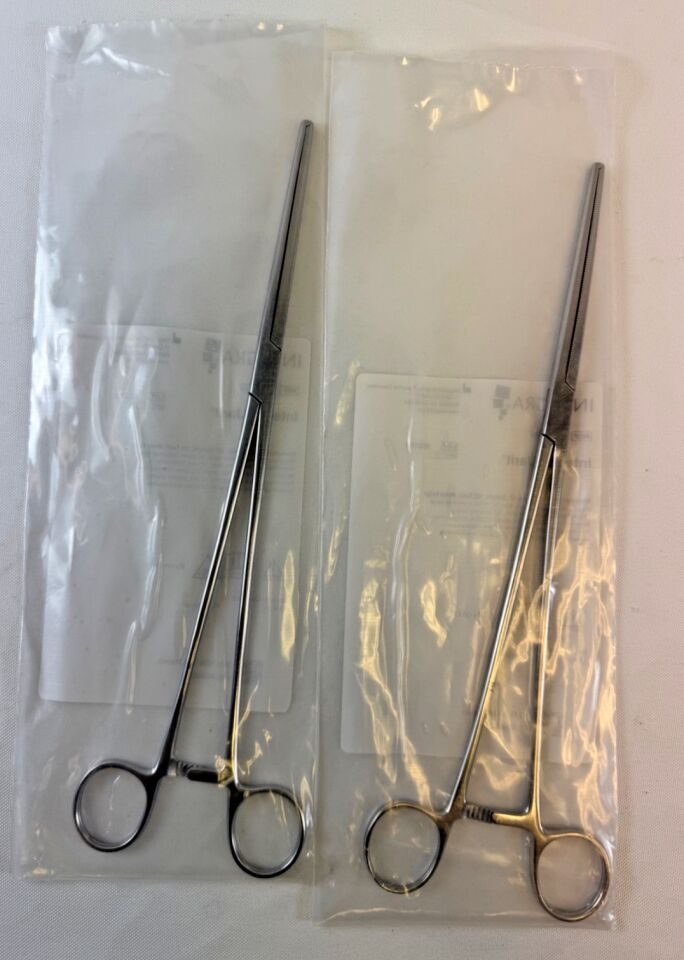 INTEGRA 105-229 Rochester-Ochsner Artery Forceps Straight 12" 1x2