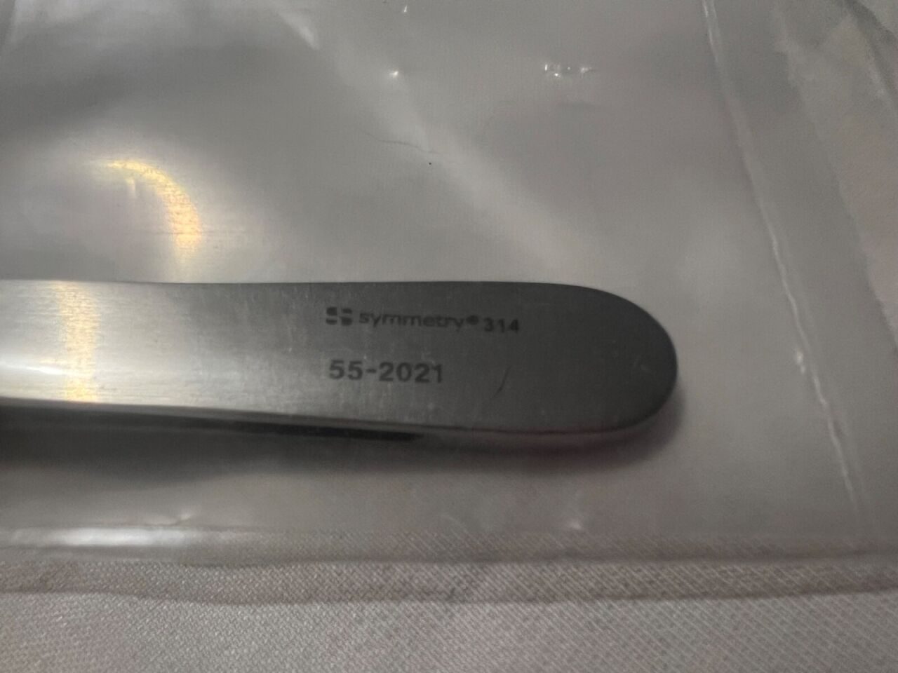 SYMMETRY SURGICAL 55-2021 DeBakey Vascular Tissue Forceps 3mm X 12" Length — photo 3