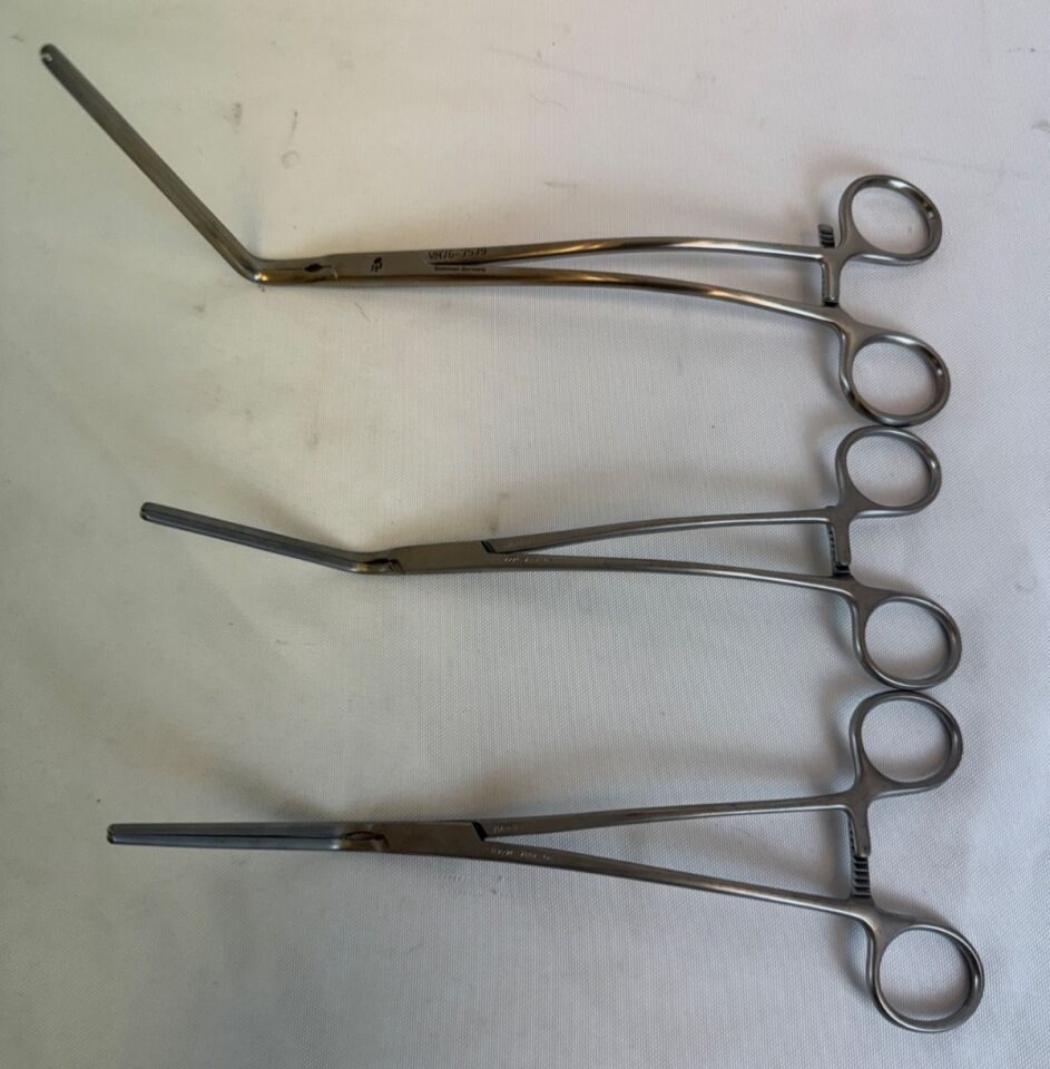 CODMAN Vascular Bowel Clamp Tray 6 Piece w/ Sterilization Case — photo 2