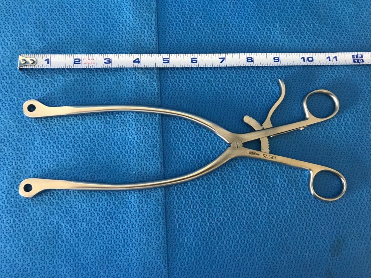 SYMMETRY SURGICAL 57-5701 Self-Retaining Hoen Hemilaminectomy Retractor & Blades — photo 4