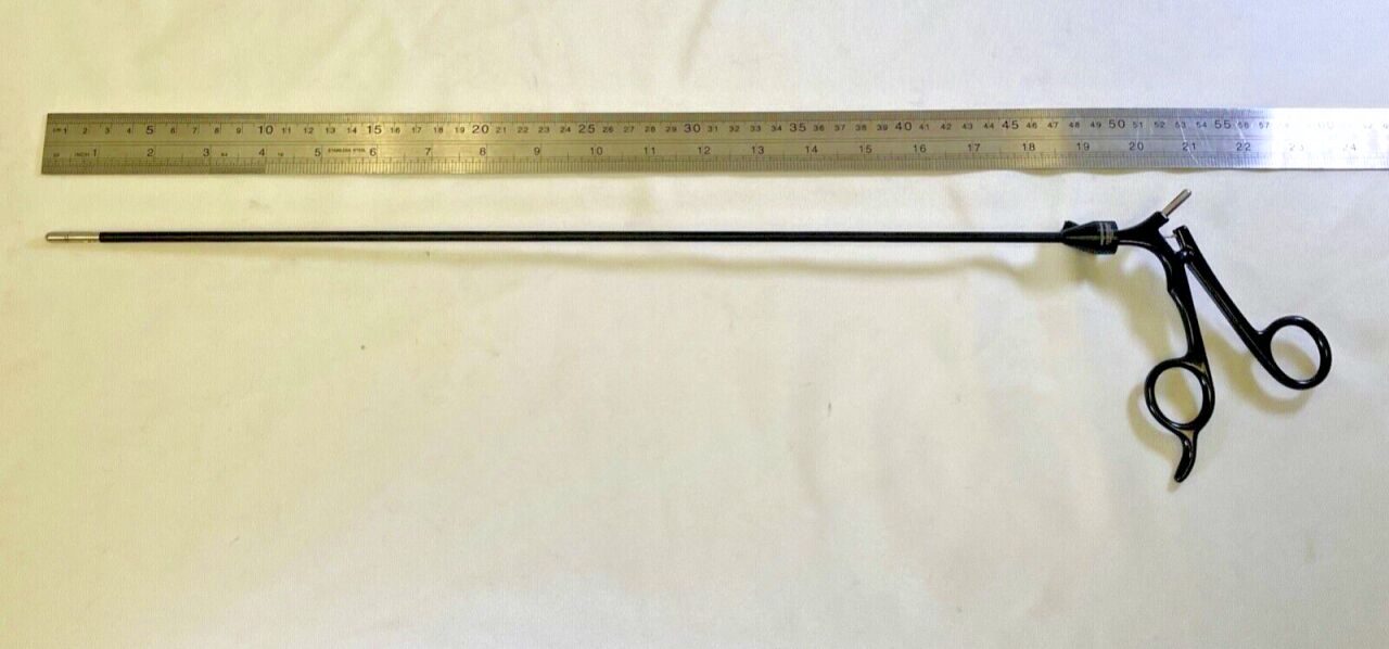 MILLENNIUM SURGICAL 72-5215568A 5mm x 45cm Laparoscopic Spiked Biopsy Cup Forcep — photo 8
