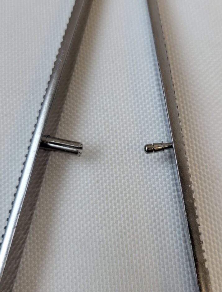 KARL STORZ M-7400 Castroviejo Needle Holder 16mm Straight Jaws Serrated Handle — photo 8