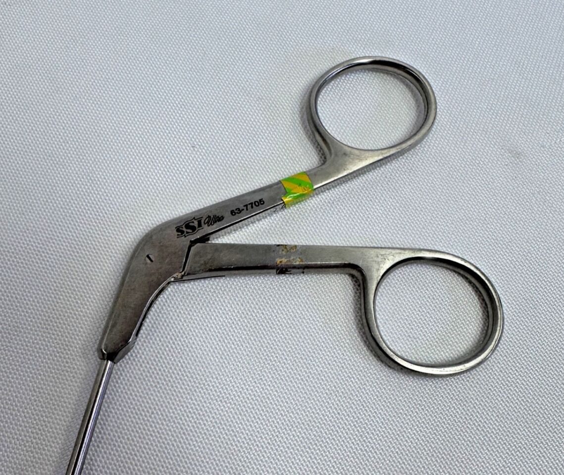 SSI ULTRA 63-7705 Straight Serrated Nasal Scissor — photo 4