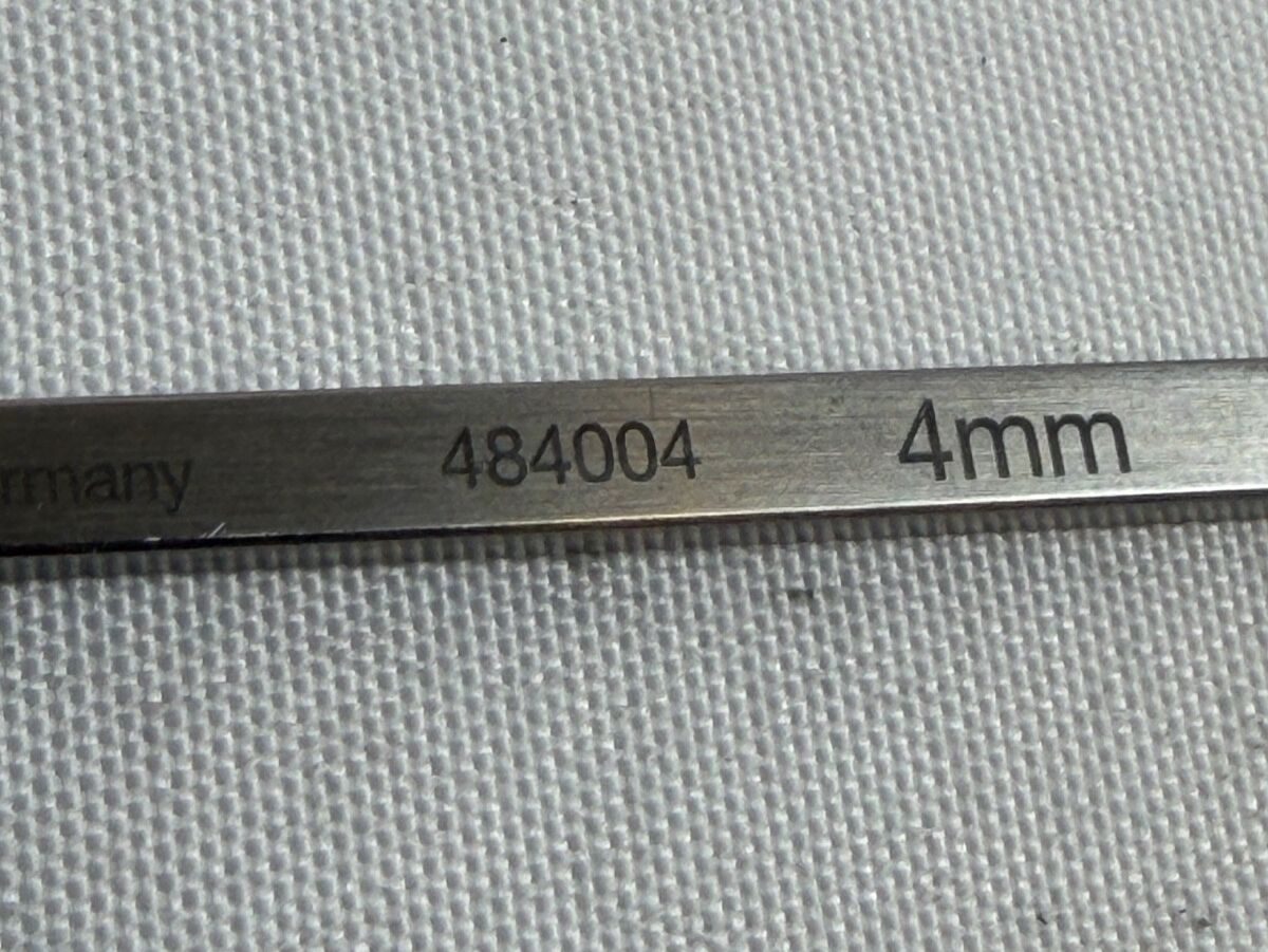 KARL STORZ 484004 4mm x 18.5cm Cottle Chisel — photo 3
