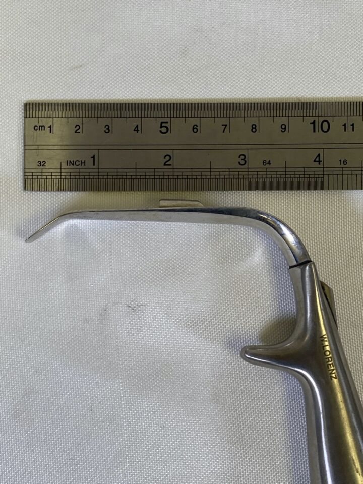 W. LORENZ 09-0134 General Purpose Retractor 3.5" x 1.5cm Blade Maxillofacial — photo 10